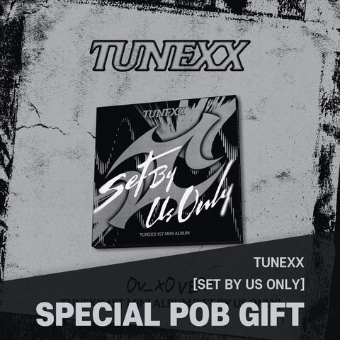 TUNEXX - 1st Mini Album [SET BY US ONLY] 0v_x0 Ver. / GIFT - Baro7 Best Kpop Store