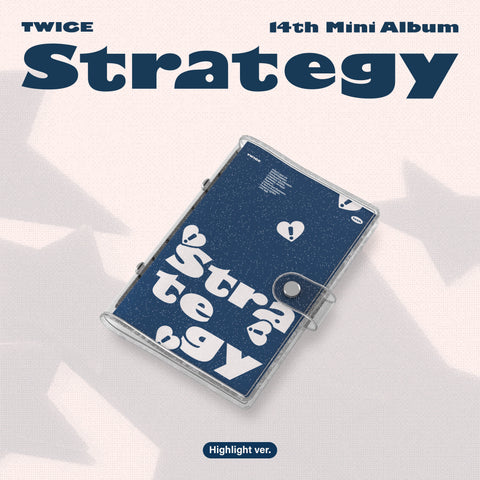 TWICE - 14th Mini Album [STRATEGY] Highlight Ver. - Baro7 Best Kpop Store