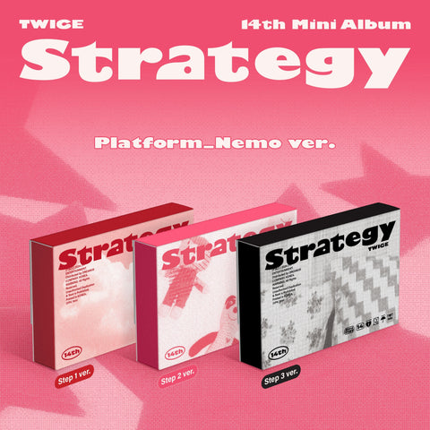 TWICE - 14th Mini Album [STRATEGY] Platform_Nemo Ver. - Baro7 Best Kpop Store