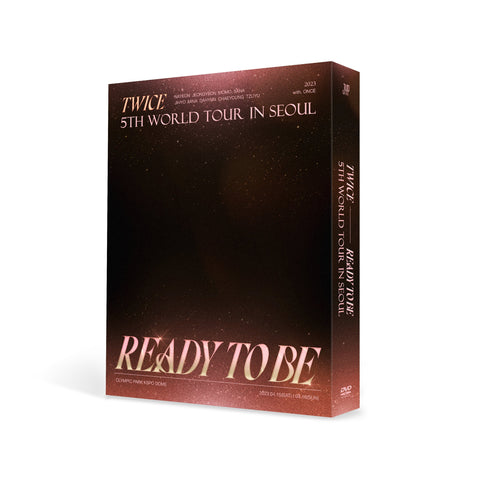 TWICE - 5TH WORLD TOUR [READY TO BE] IN SEOUL DVD Ver. - KPOPHERO