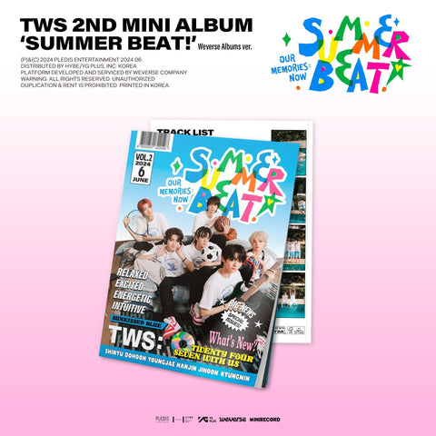 TWS - 2nd Mini Album [SUMMER BEAT!] Weverse Albums ver. - KPOPHERO