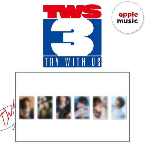TWS - 3rd Mini Album [TRY WITH US] Compact Ver. / GIFT - Baro7 Best Kpop Store