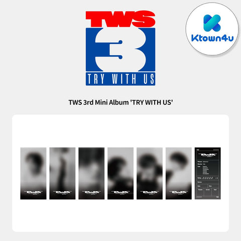 TWS - 3rd Mini Album [TRY WITH US] Compact Ver. / GIFT - Baro7 Best Kpop Store