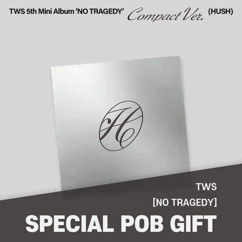TWS - 5th Mini Album [NO TRAGEDY] COMPACT Ver. (HUSH) / GIFT - Baro7 Best Kpop Store