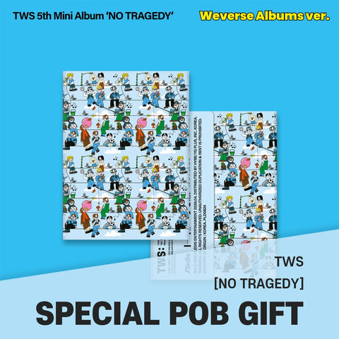 TWS - 5th Mini Album [NO TRAGEDY] Weverse Albums Ver. / GIFT - Baro7 Best Kpop Store