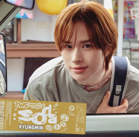 TWS - Japan 2nd Single [SODA SODA] Solo Jacket (KYUNGMIN) - Baro7 Best Kpop Store