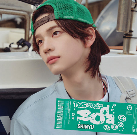 TWS - Japan 2nd Single [SODA SODA] Solo Jacket (SHINYU) - Baro7 Best Kpop Store