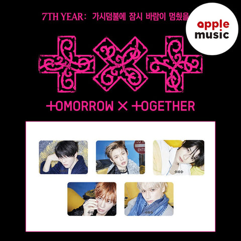 TXT - 7TH YEAR [가시덤불에 잠시 바람이 멈췄을 때] Photocard Case Ver. / GIFT - Baro7 Best Kpop Store