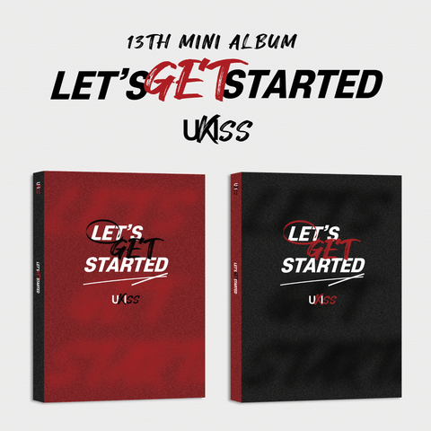 U-Kiss - 13th Mini Album [LET’S GET STARTED] - KPOPHERO