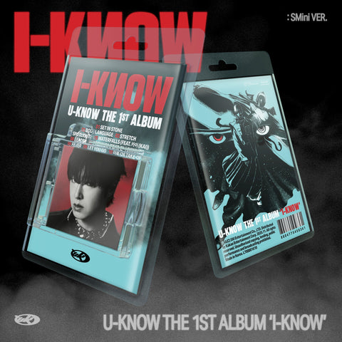 U - Know - 1st Album [I - KNOW] SMini Ver. (Smart Album) - Baro7 Best Kpop Store