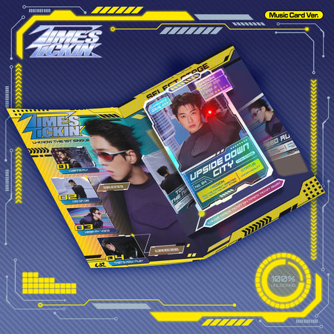 U-KNOW - 1st Single Album [Time's Tickin'] Music Card Ver. (Smart Album) - Baro7 Best Kpop Store