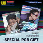 U-KNOW - 1st Single Album [Time's Tickin'] Photobook Ver. / GIFT - Baro7 Best Kpop Store