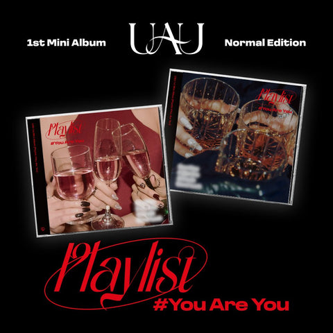 UAU - 1st Mini Album [Playlist #You Are You] Standard Ver. / GIFT - Baro7 Best Kpop Store