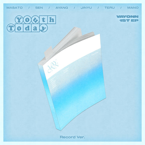 VAYONN - 1st EP [Youth Today] Record Ver. - Baro7 Best Kpop Store