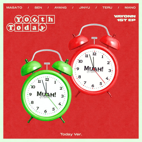 VAYONN - 1st EP [Youth Today] Today Ver. (B Ver.) - Baro7 Best Kpop Store