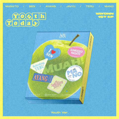 VAYONN - 1st EP [Youth Today] Youth Ver. - Baro7 Best Kpop Store