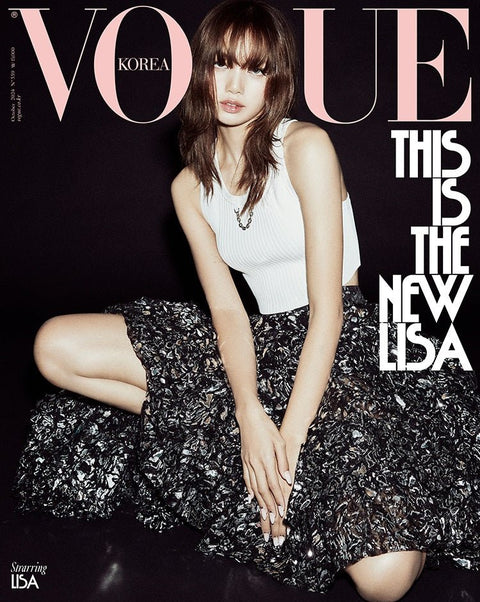 VOGUE - [2024, October] - Cover : LISA, JIN TYPE A - Baro7 Best Kpop Store