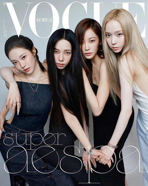 VOGUE - [2024, September] - Cover : aespa TYPE A - Barowave Best Kpop Store