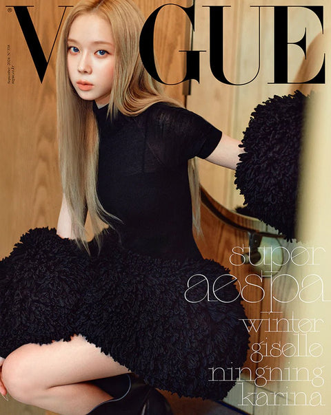 VOGUE - [2024, September] - Cover : aespa WINTER TYPE E - Barowave Best Kpop Store