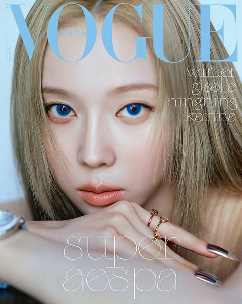 VOGUE - [2024, September] - Cover : aespa WINTER TYPE F - Barowave Best Kpop Store