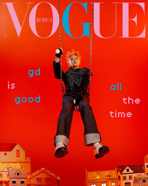 VOGUE - [2025, February] - Cover : G - DRAGON TYPE F - Baro7 Best Kpop Store
