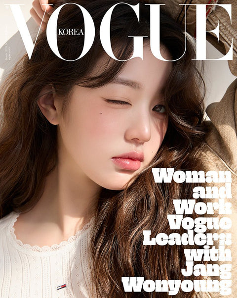VOGUE - [2025, March] - Cover : JANG WON YOUNG TYPE A - Baro7 Best Kpop Store