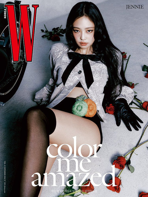 W Volume 11 - [2024, November] - Cover : JENNIE TYPE A - Baro7 Best Kpop Store