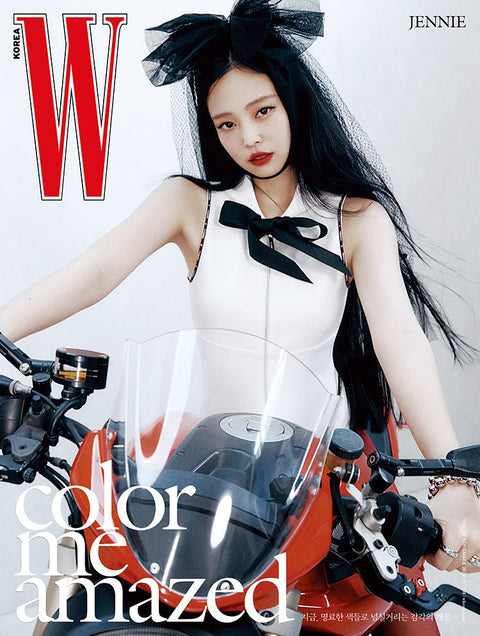 W Volume 11 - [2024, November] - Cover : JENNIE TYPE B - Baro7 Best Kpop Store