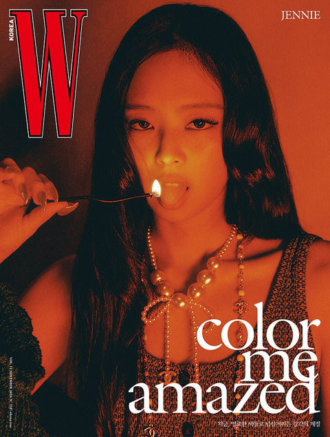 W Volume 11 - [2024, November] - Cover : JENNIE TYPE C - Baro7 Best Kpop Store