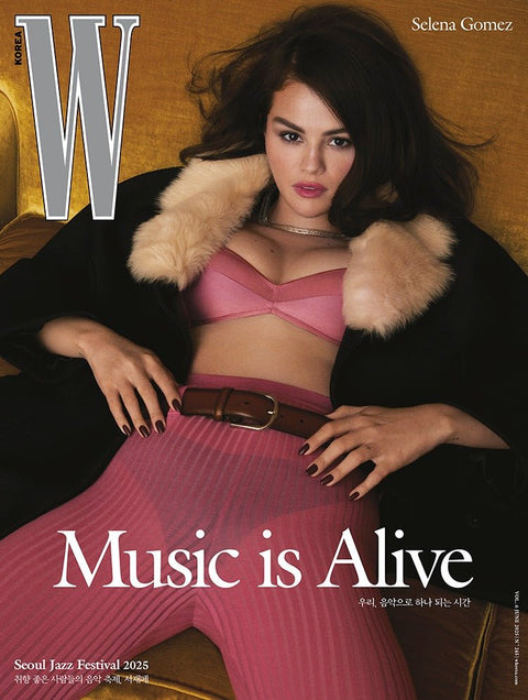 W Voulme 6 - [2025, June] - Cover : SELENA GOMEZ - Baro7 Best Kpop Store