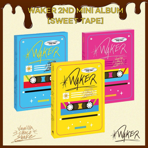 WAKER - 2ND MINI ALBUM [Sweet Tape] - KPOPHERO