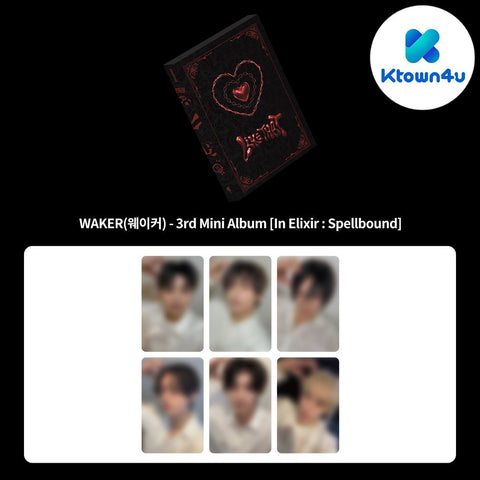 WAKER - 3rd Mini Album [In Elixir: Spellbound] ver.1 BuRn LiKE THAT / GIFT - Baro7 Best Kpop Store