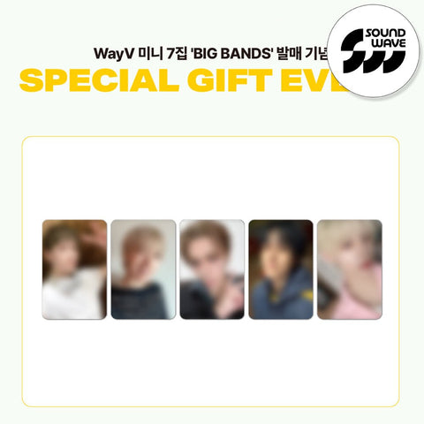 WayV - 7th Mini Album [BIG BANDS] Photo Book Ver. / GIFT - Baro7 Best Kpop Store