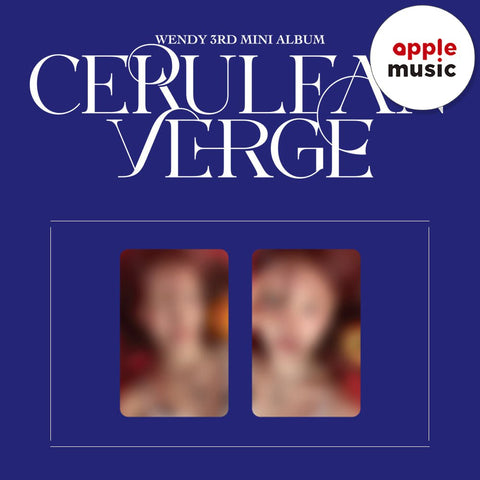 WENDY - 3rd Mini Album [Cerulean Verge] Photobook Ver. / GIFT - Baro7 Best Kpop Store