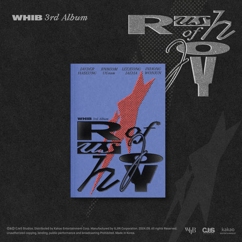 WHIB - 3rd Single Album [Rush of Joy] - Baro7 Best Kpop Store