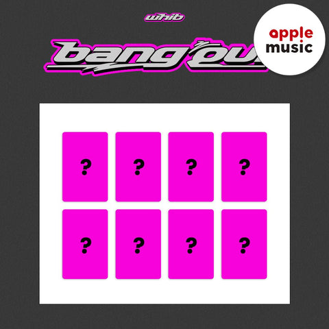 WHIB - 4th Single Album [BANG OUT] / GIFT - Baro7 Best Kpop Store
