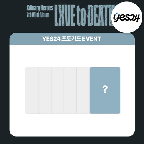 Xdinary - Heroes - 7th Mini Album [LXVE to DEATH] Tin Case Ver. / GIFT - Baro7 Best Kpop Store
