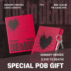 Xdinary - Heroes - 7th Mini Album [LXVE to DEATH] Tin Case Ver. / GIFT - Baro7 Best Kpop Store