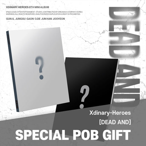 Xdinary - Heroes - 8th Mini Album [DEAD AND] Photobook Ver. / GIFT - Baro7 Best Kpop Store