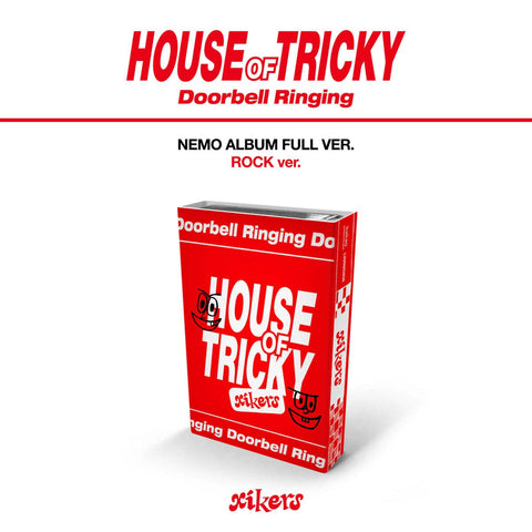 xikers - 1ST MINI ALBUM [HOUSE OF TRICKY : Doorbell Ringing] ROCK ver. Nemo Album - Baro7 Best Kpop Store