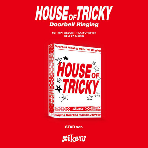 xikers - 1ST MINI ALBUM [HOUSE OF TRICKY : Doorbell Ringing] STAR ver. Platform Album - Baro7 Best Kpop Store