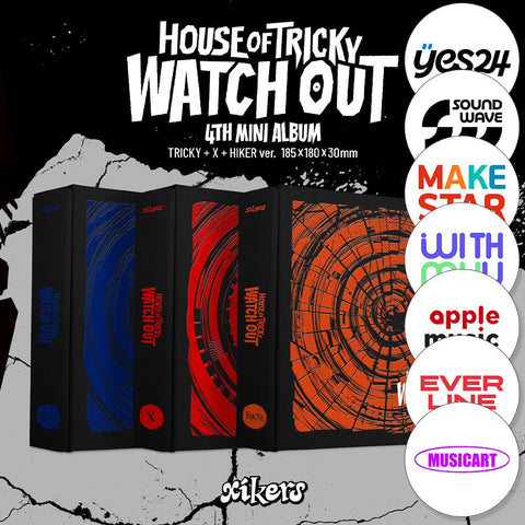 xikers - 4th Mini Album [HOUSE OF TRICKY : WATCH OUT] - Barowave Best Kpop Store