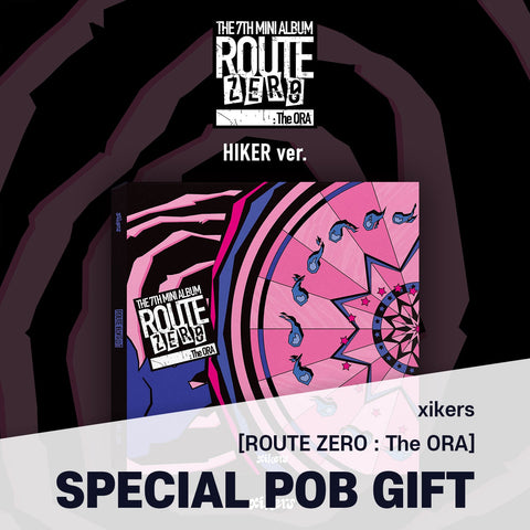 xikers - 7th Mini Album [ROUTE ZERO : The ORA] HIKER Ver. / GIFT - Baro7 Best Kpop Store
