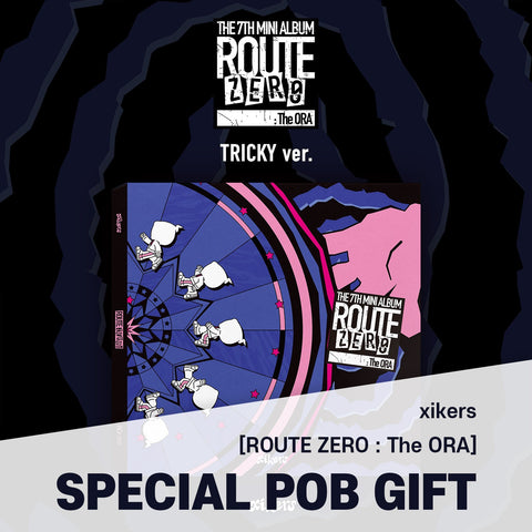 xikers - 7th Mini Album [ROUTE ZERO : The ORA] TRICKY Ver. / GIFT - Baro7 Best Kpop Store