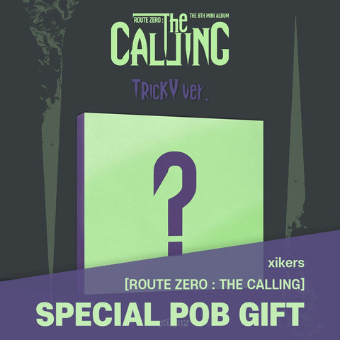 xikers - 8th Mini Album [ROUTE ZERO : The CALLING] TRICKY Ver. / GIFT - Baro7 Best Kpop Store