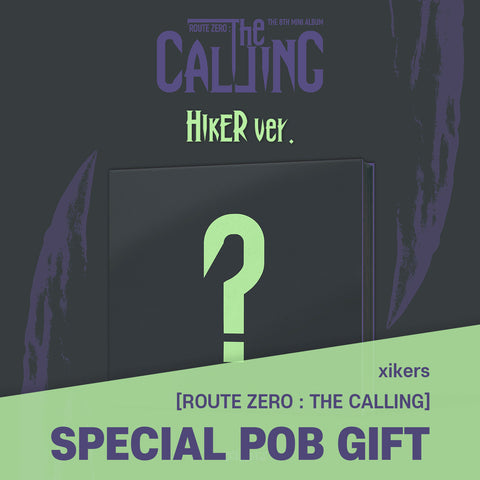 xikers - 8th Mini Album [ROUTE ZERO : The CALLING] HIKER Ver. / GIFT