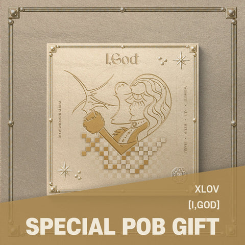 XLOV - 2nd Mini Album [I,God] G Ver. / GIFT - Baro7 Best Kpop Store