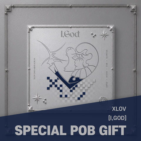 XLOV - 2nd Mini Album [I,God] I Ver. / GIFT - Baro7 Best Kpop Store
