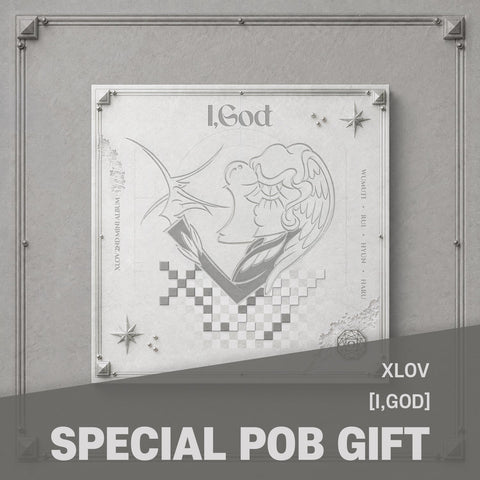 XLOV - 2nd Mini Album [I,God] O Ver. / GIFT - Baro7 Best Kpop Store