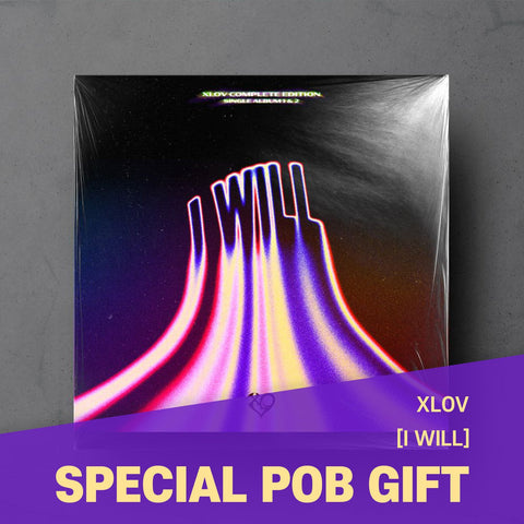 XLOV - [I WILL] COMPLETE EDITION LP / GIFT - Baro7 Best Kpop Store